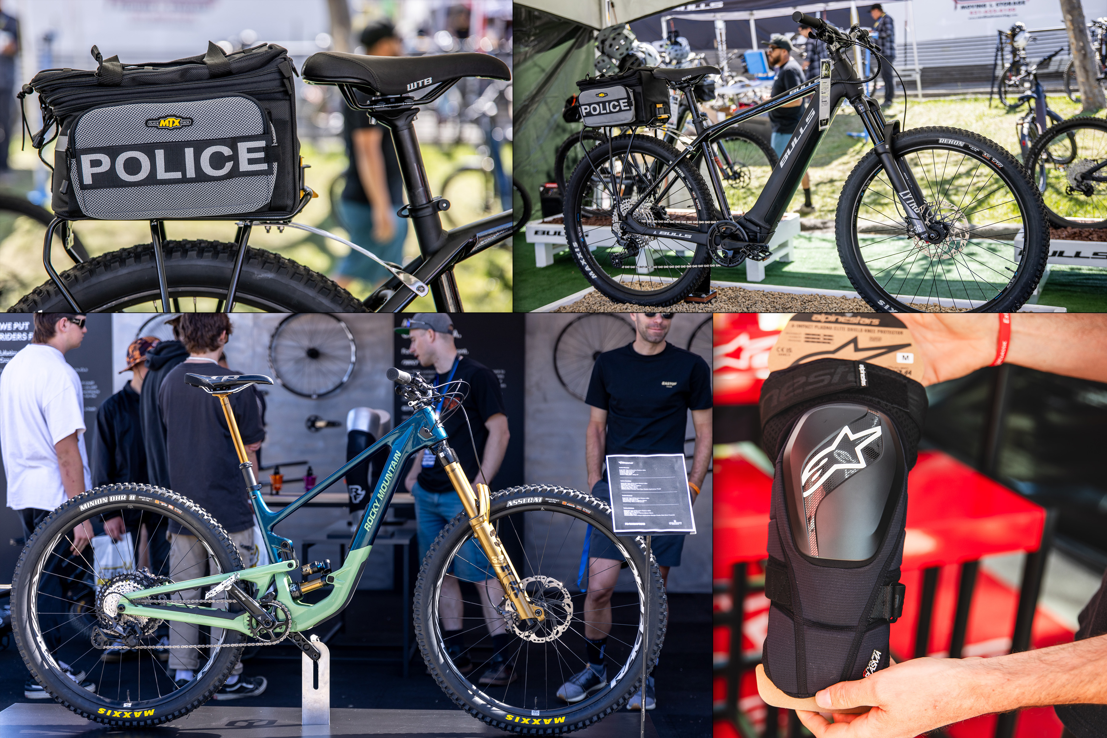 Sea Otter Classic 2024: Bulls Polizei-Bike, Alpinestars Plasma-Protektoren & Rocky Mountain Altitude