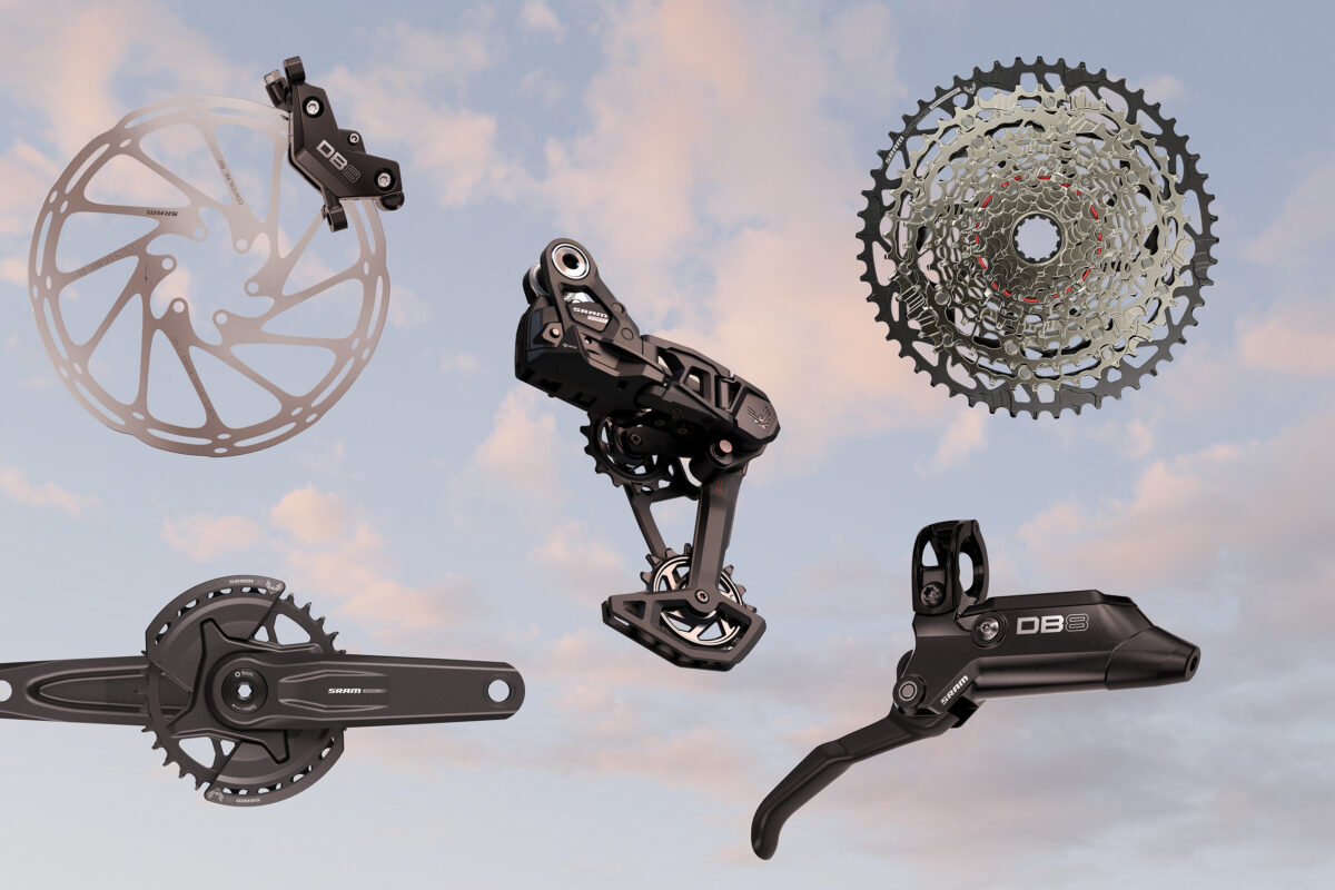 Neue SRAM Entry Level-Komponenten: DB8 Stealth, HG-Kassette & S-1000 Transmission, kurze Kurbeln
