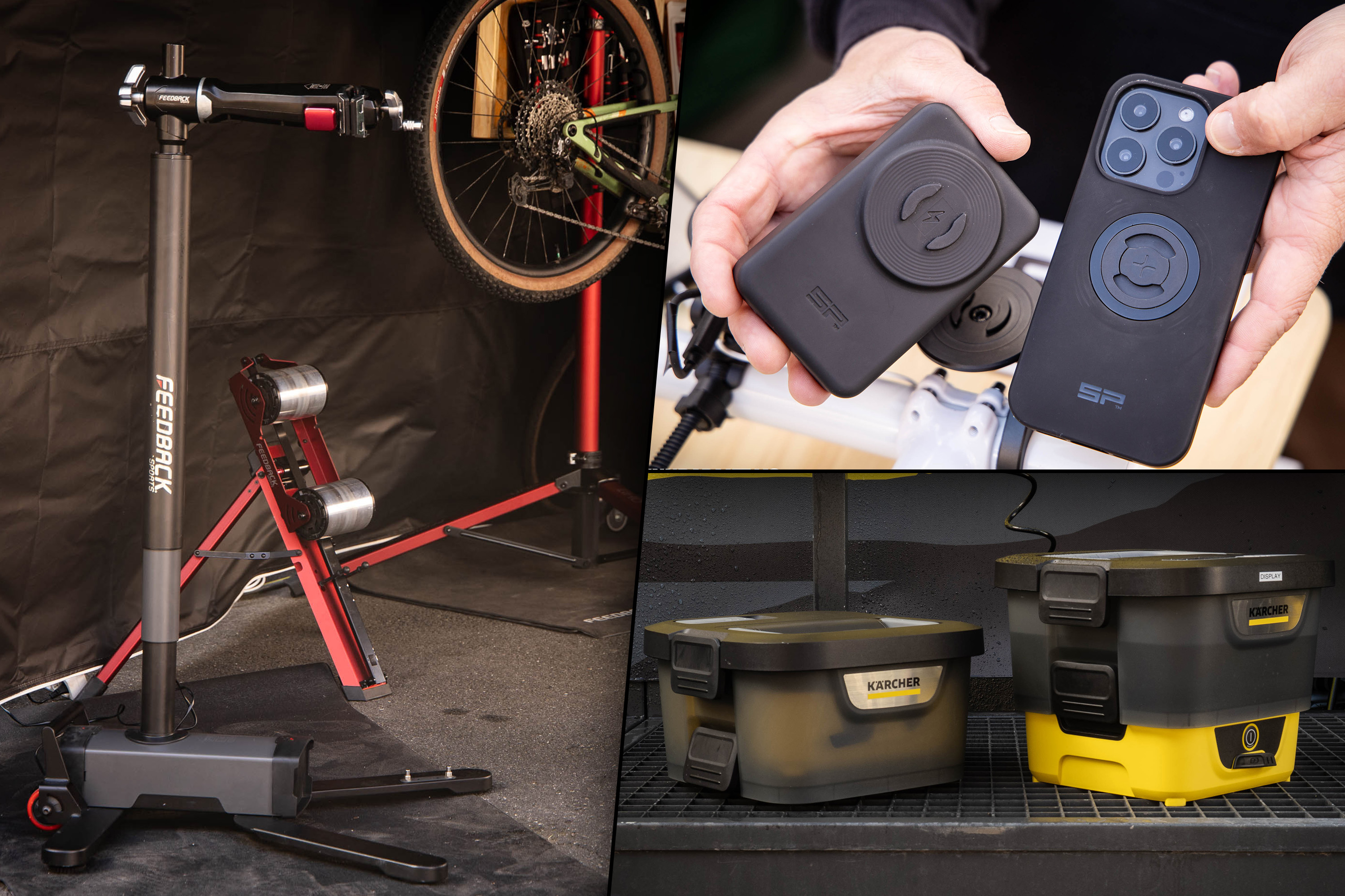 Cyclingworld 2025 – Zubehör: Feedback Sports, Kärcher und SP Connect
